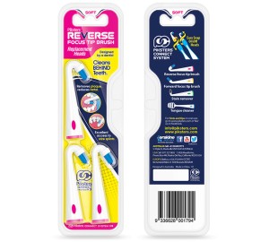 Piksters Replacement Heads for Reverse Focus (pack of 3)