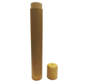 Bamboo Toothbrush Case